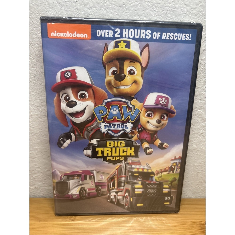 Paw Patrol: Big‎ Truck Pups (DVD, 2022) NEW